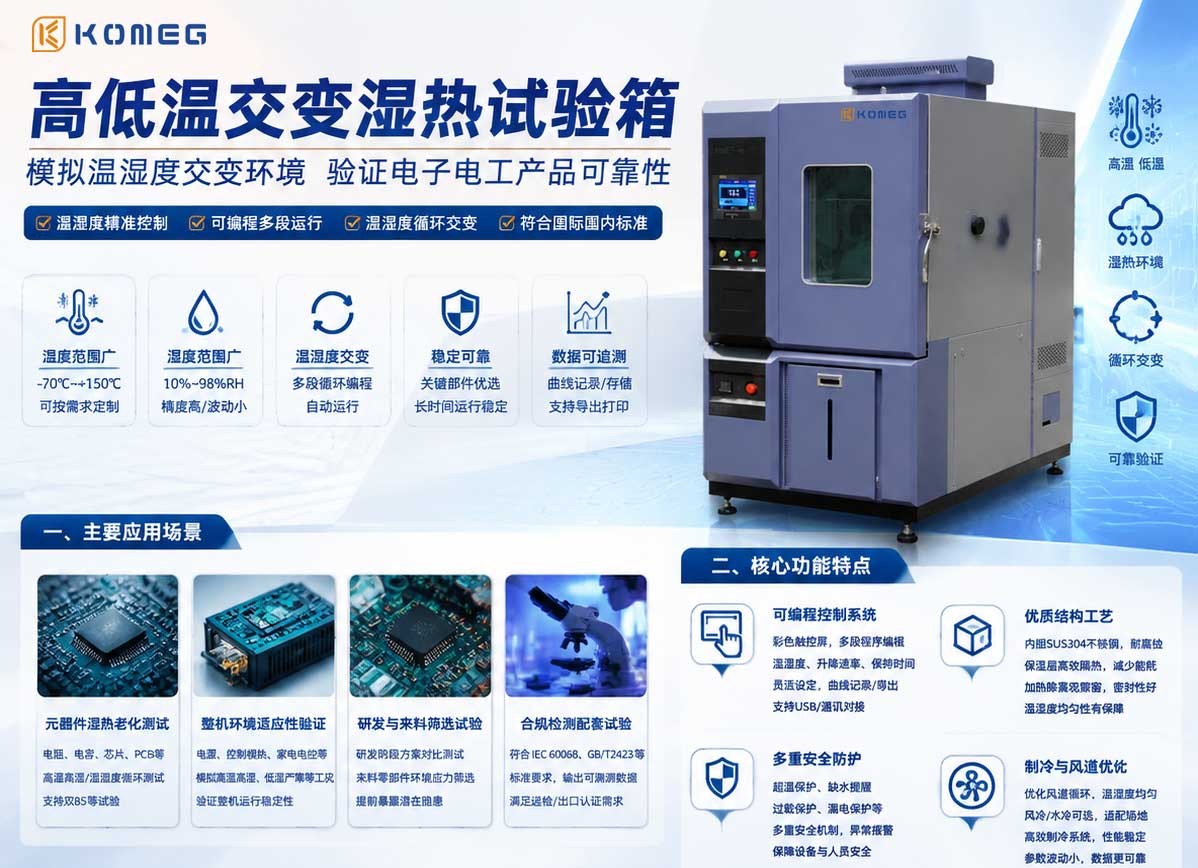 恒溫恒濕試驗箱 恒溫恒濕試驗箱