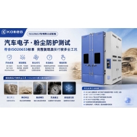 降塵試驗箱ISO20653汽車電子粉塵防護檢測設備