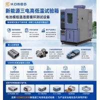 新能源三電高低溫試驗箱 電池模組溫濕度循環測試設備